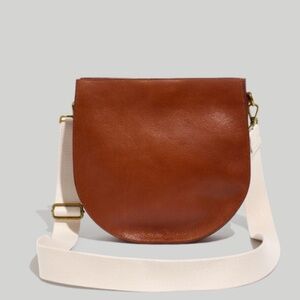 Madewell Transport Saddlebag in English Saddle